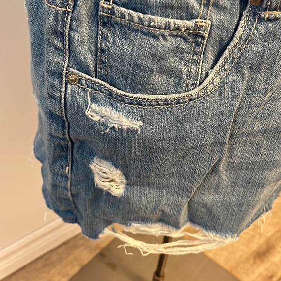 BNWT Denim Overall Skirt - Picture 12 of 14